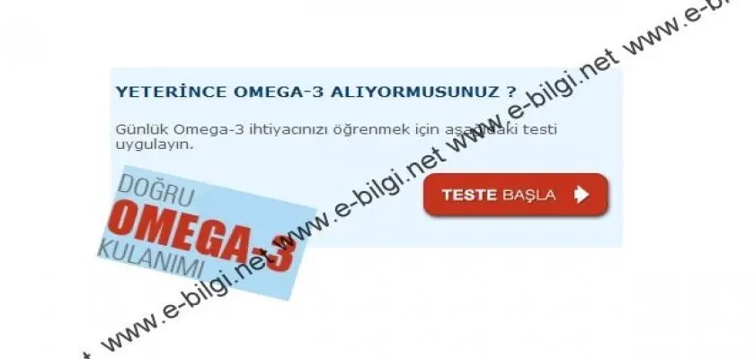 Omega 3'ün Bize Sağladığı 5 Fayda Nedir